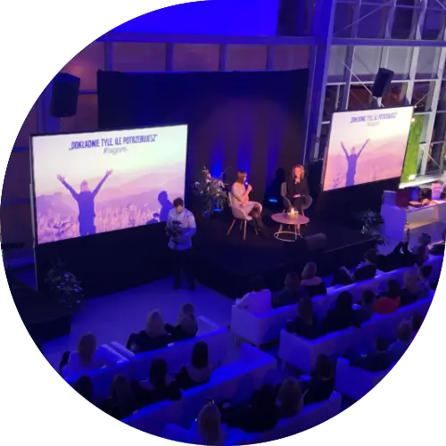 Wynajem ekranów do projekcji Poznań